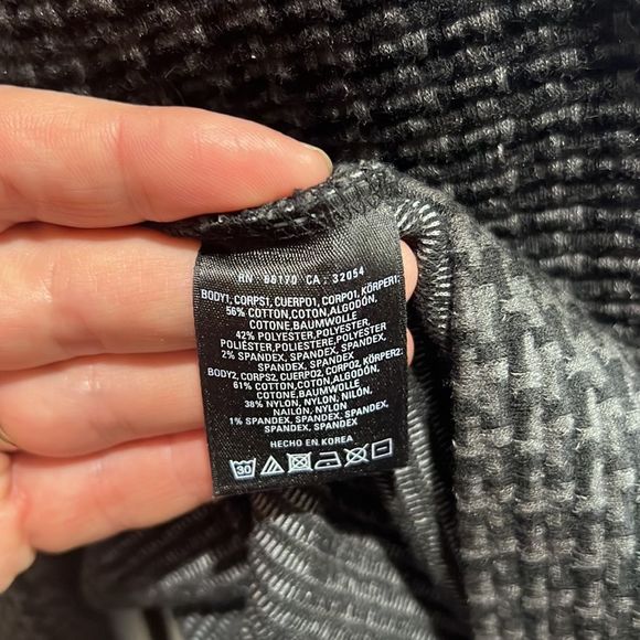 Anthropologie houndstooth mini dress size small with pockets - Picture 5 of 5